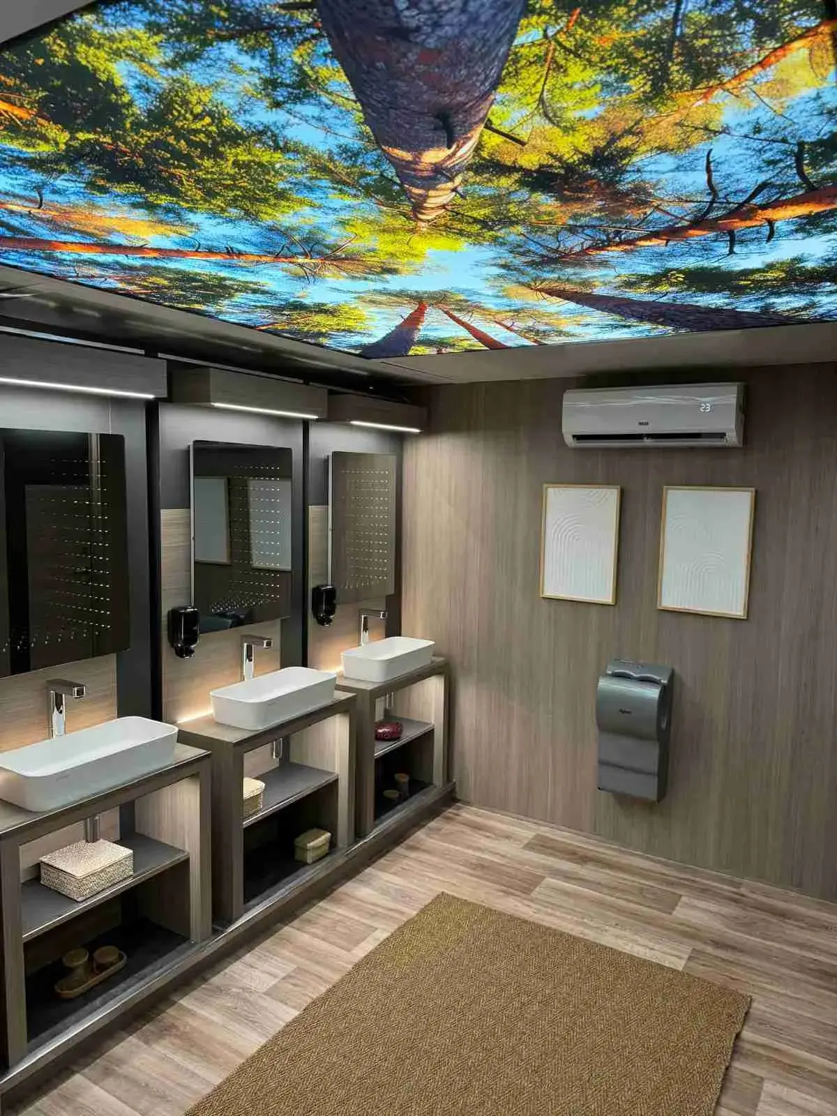 Instalações sanitárias modulares