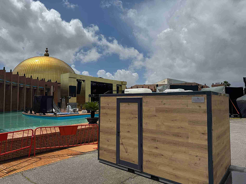 Casas de banho para regatas