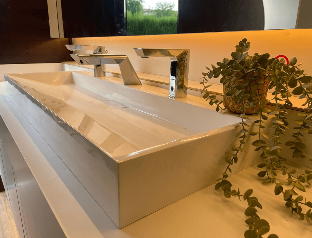 Atrelado de casa de banho Toledo